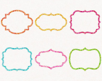340x270 Glitter Clipart Shapes