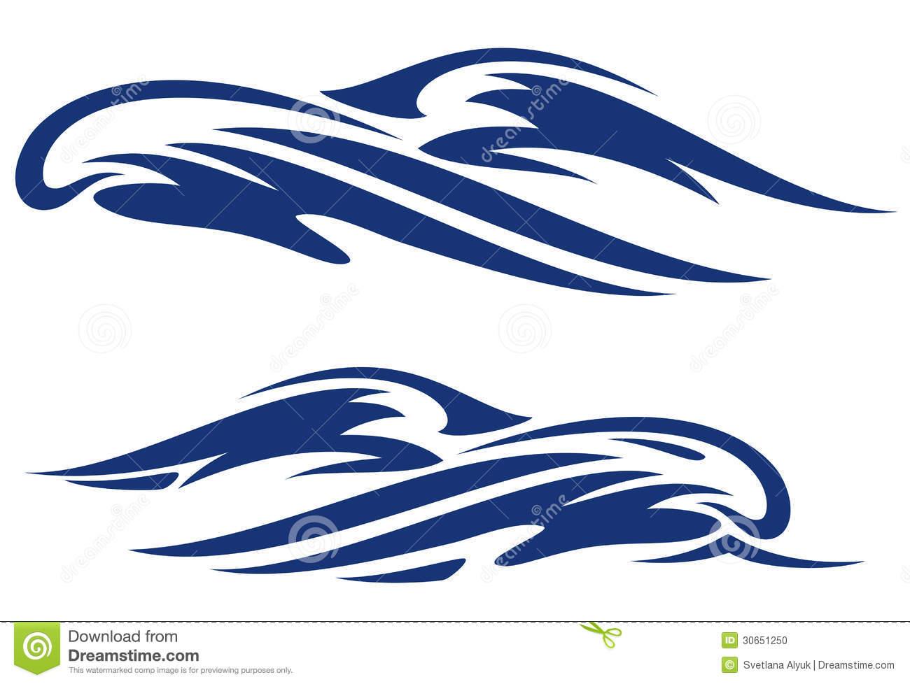 1300x978 Wave Outline Clipart