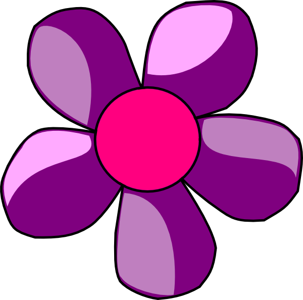 600x594 Violet Clipart Small Flower