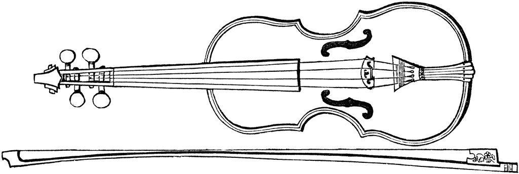 1024x344 Violin Clipart Black And White Free Images 2