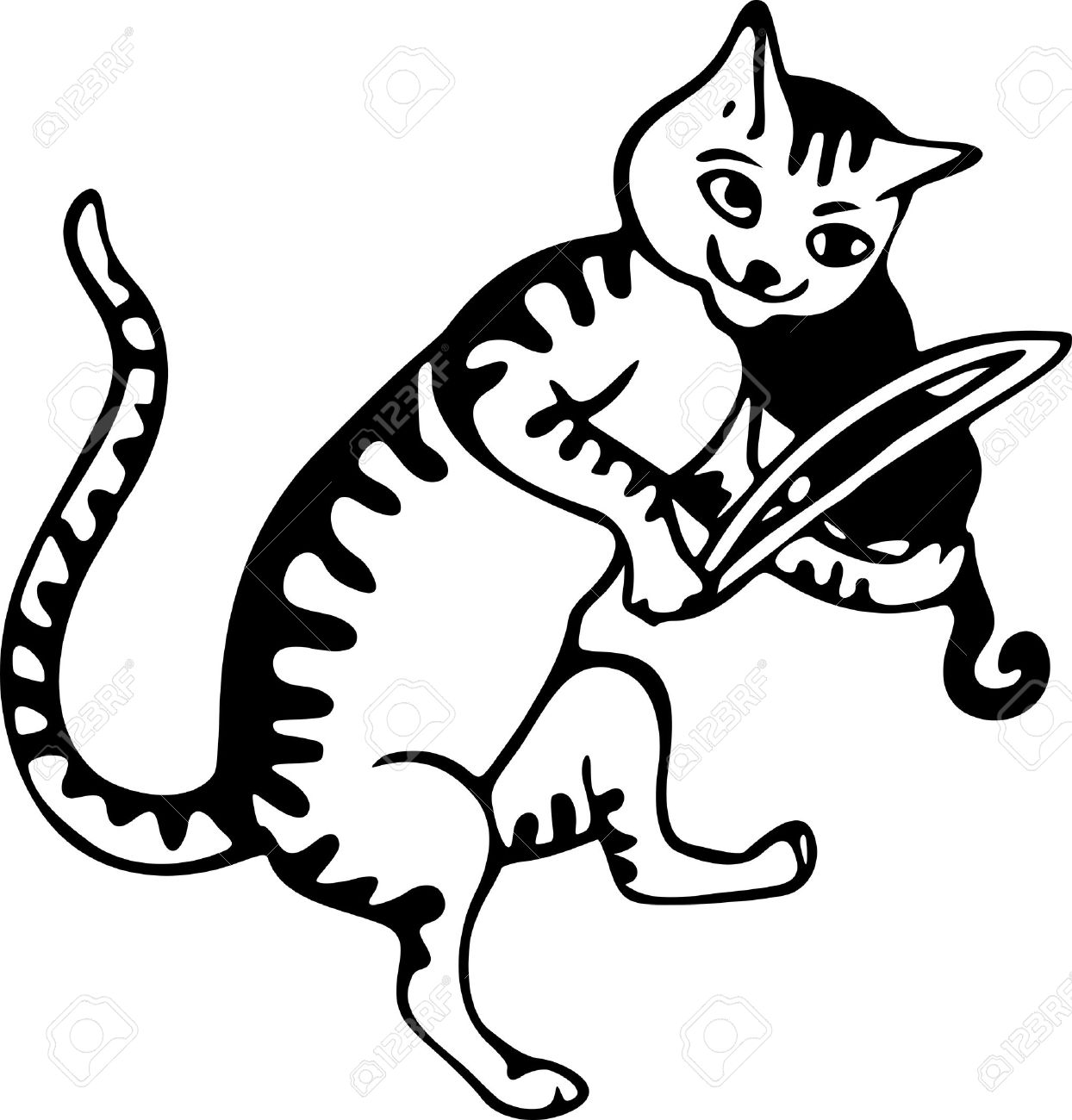 1244x1300 Violin Clipart Cat