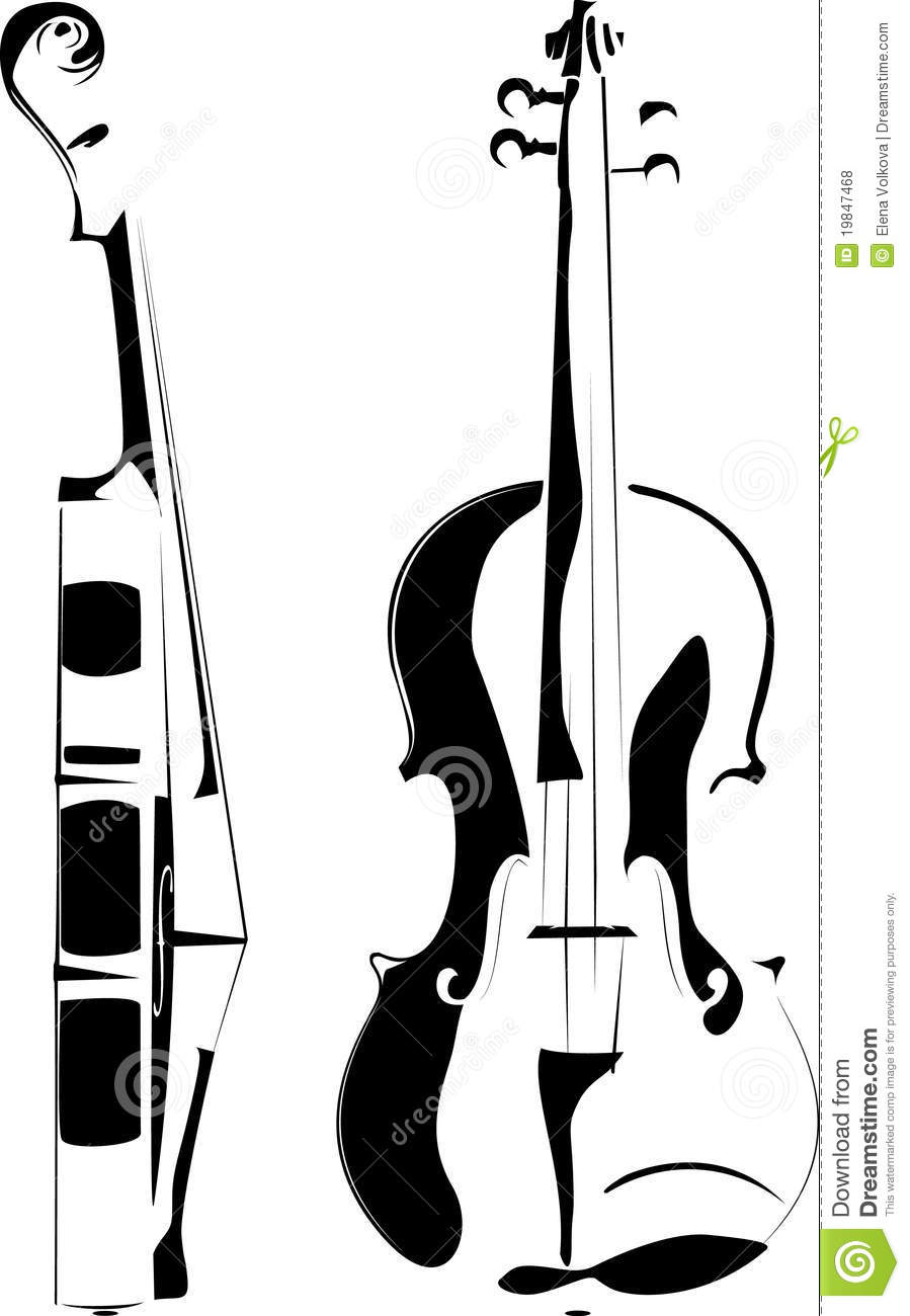899x1300 Violin Border Clip Art