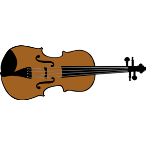 300x300 Violin Clip Art