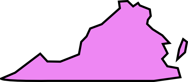 600x263 Virginia Clip Art