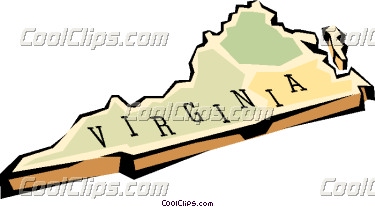 375x207 Best Photos Of Virginia Map Clip Art