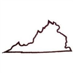 236x236 Virginia Clipart Outline
