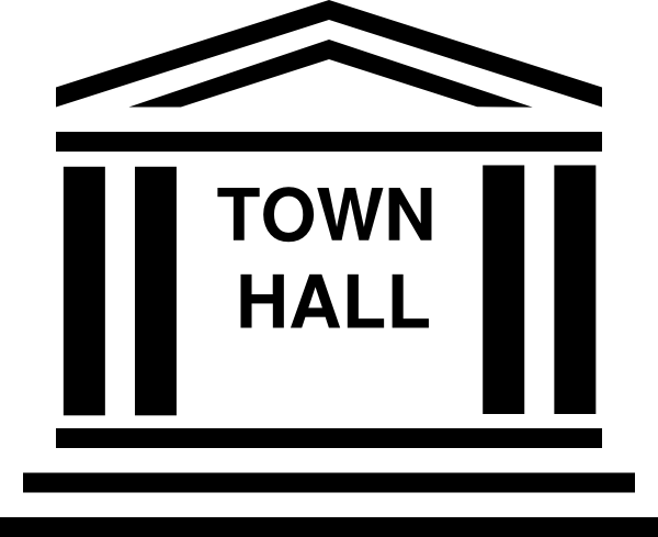 600x489 Town Hall Clip Art