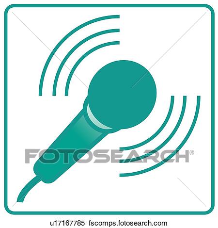 450x470 Clipart Of Symbol Icon, Icons, Singing, Voice, Mic, Icon U17167785
