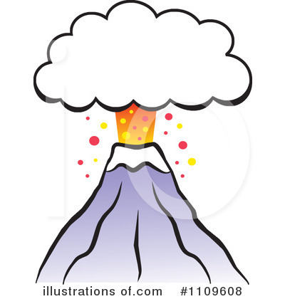 400x420 Volcano Clipart