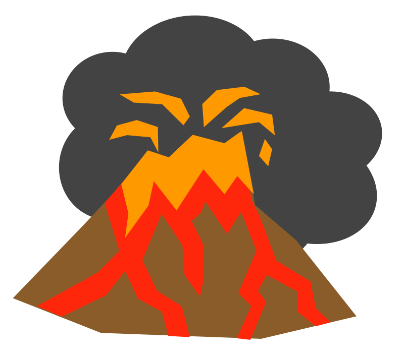 800x714 Volcano Free To Use Clip Art