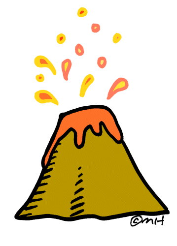359x500 Volcano Clipart Free Images Image
