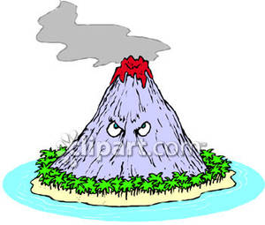 300x255 Island With A Volcano