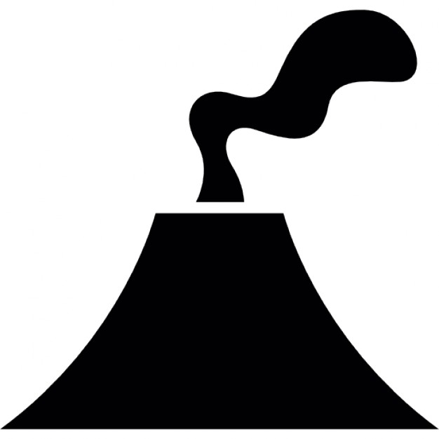 626x626 Erupting Volcano Icons Free Download