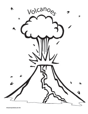 300x388 Volcano Clip Art Free Clipart Images Image 2