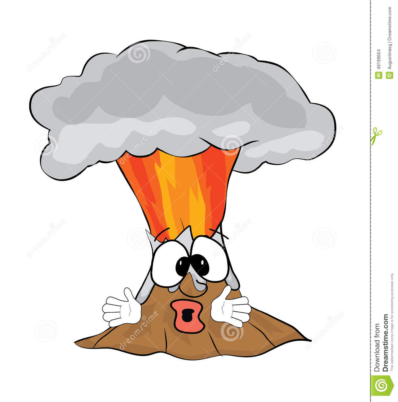 1286x1300 Volcano Clipart Moving Picture