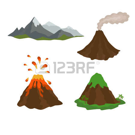 450x450 Lava Clipart Dormant Volcano