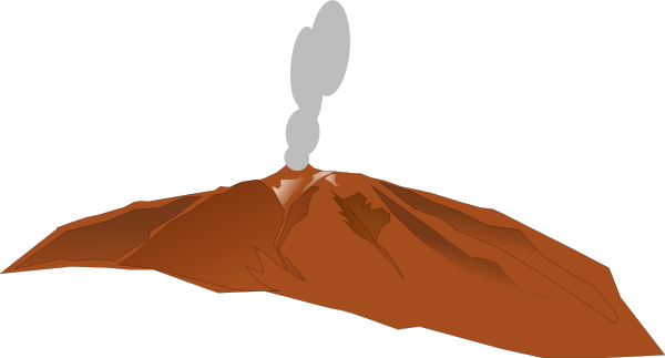600x323 Volcano Clipart Animated