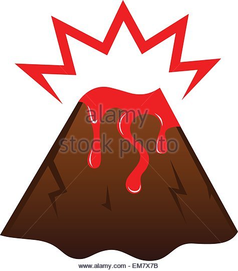 475x540 Volcano Stock Vector Images