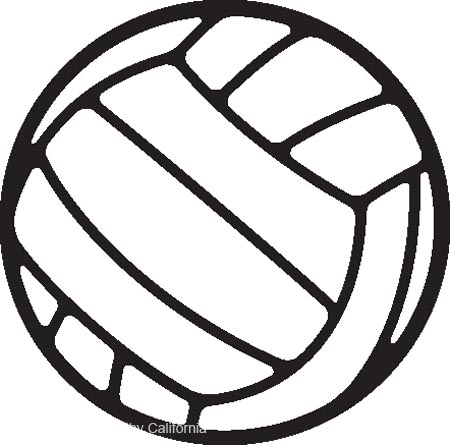 450x445 Cool Volleyball Ball Clipart Free Images