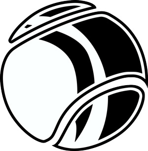 300x305 New Modern Sports Ball Clip Art From Great Dane Graphics