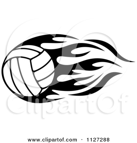 Volleyball Clipart Black And White | Free download on ClipArtMag
