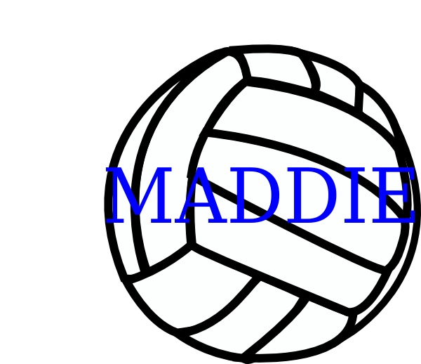 600x518 Volleyball Clip Art