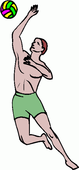 275x588 Beach Volleyball Clip Art Clipart Panda