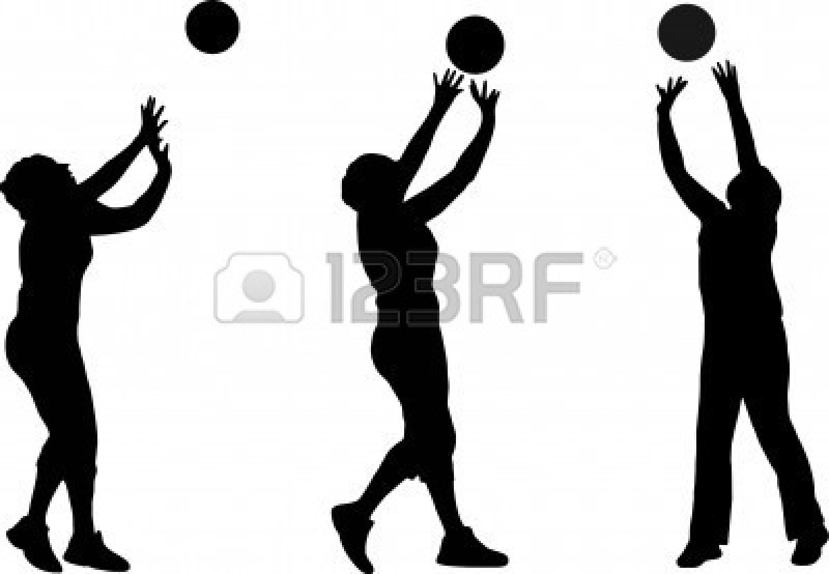 1200x831 Volleyball Block Clipart