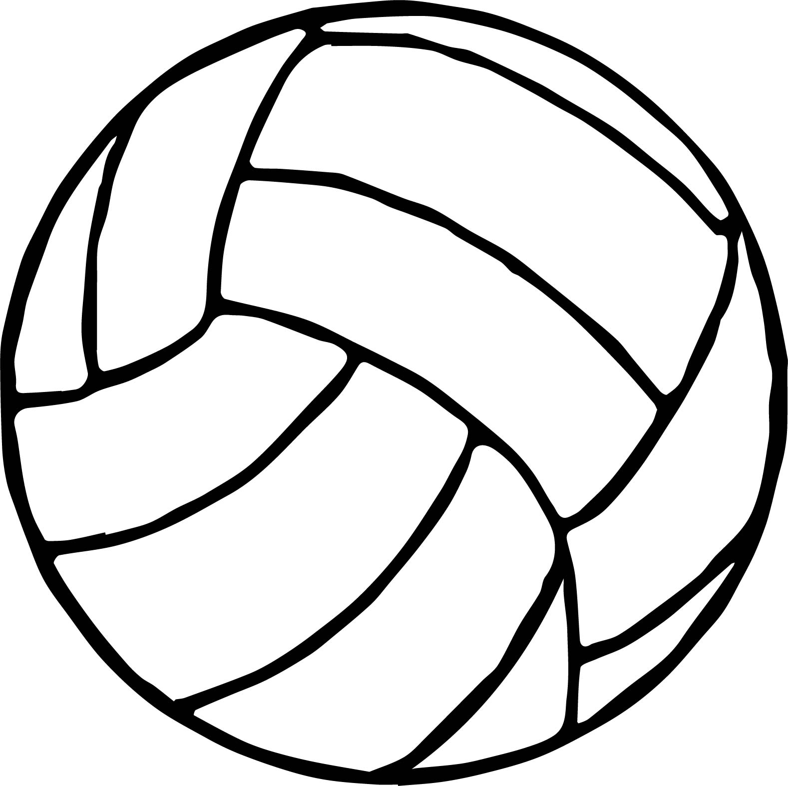 Volleyball Player Coloring Pages Coloring Pages