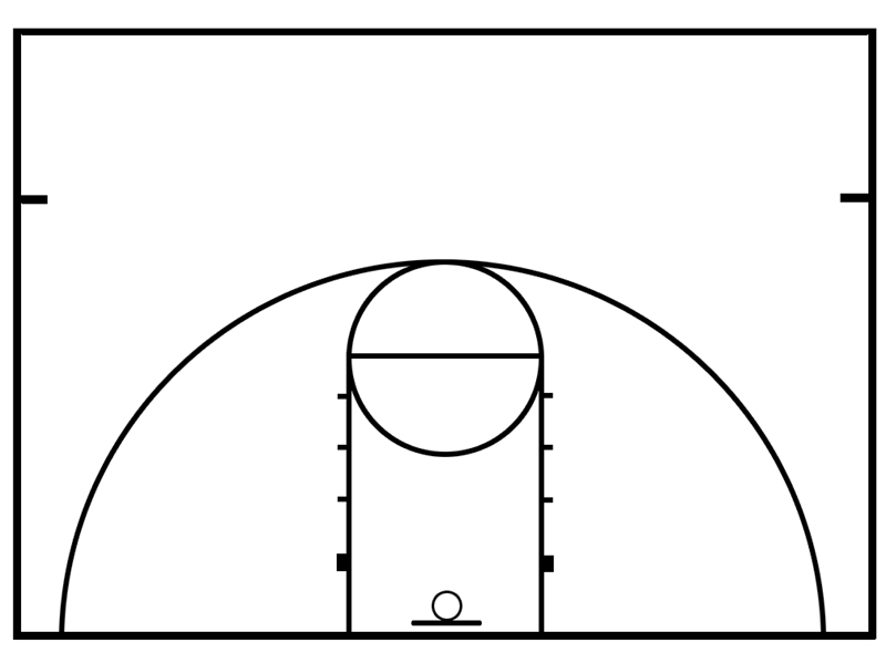 800x599 Photos Of Basketball Court Clip Art 3