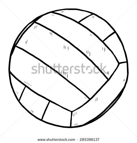 450x470 Drawn Amd Volleyball