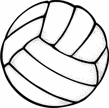 Volleyball Drawing | Free download on ClipArtMag