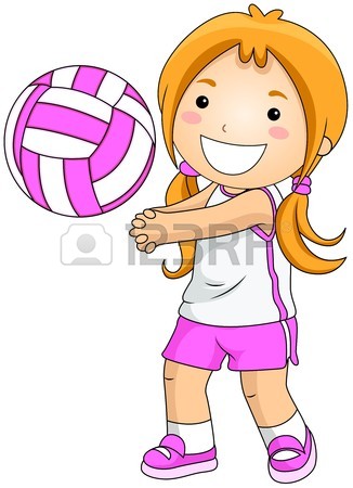 Volleyball Girl Clipart | Free download on ClipArtMag