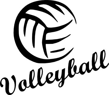 360x314 Best Volleyball Clipart Ideas Volleyball Rules