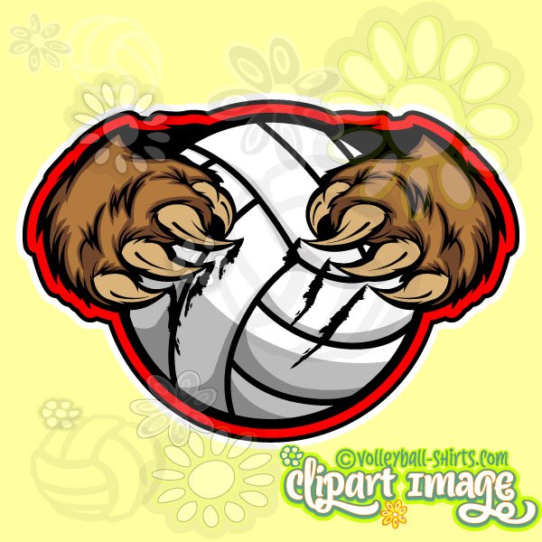 600x600 Volleyball Design Clipart Images Archives