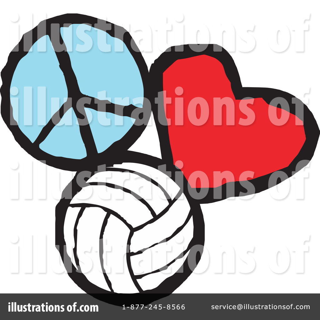 1024x1024 Volleyball Clipart