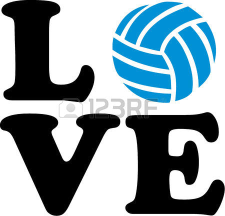 Volleyball Heart Clipart | Free download on ClipArtMag