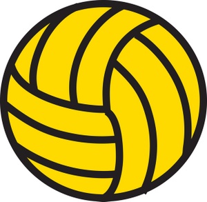 300x293 Free Volleyball Clipart Image