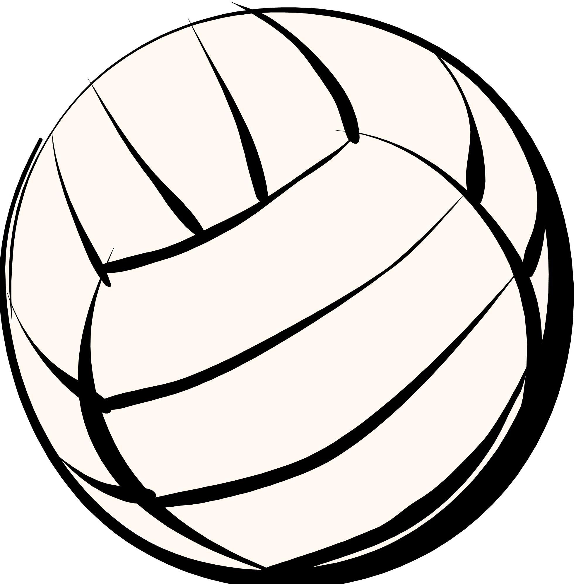 1967x1994 Best Free Volleyball Clipart Library