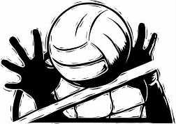 252x178 Volleyball Clipart Awesome And Free Volleyball Court Central