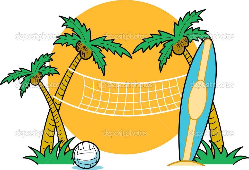1024x701 Beach Volleyball Net Clip Art Clipart Free Download On Beach