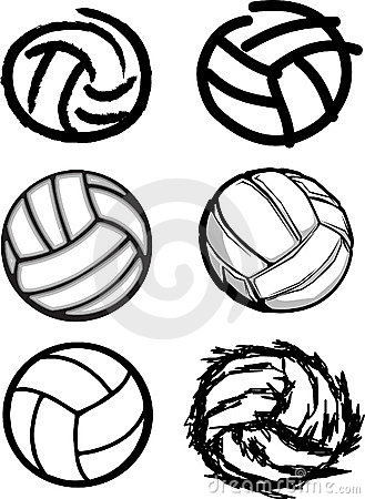 329x450 Abstract Clipart Volleyball