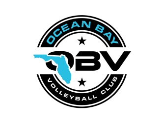 330x250 Ocean Bay Volleyball Club Logo Design