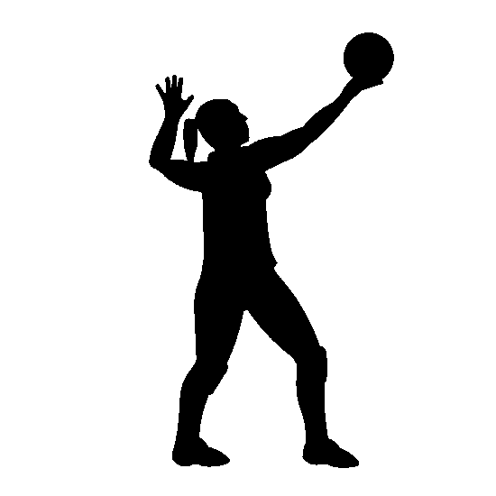 550x550 Image Of Volleyball Player Clipart