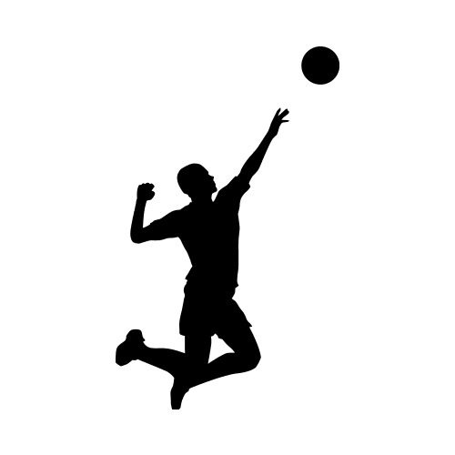 Volleyball Player Clipart | Free download on ClipArtMag