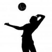 200x200 Volleyball Silhouette Clip Art