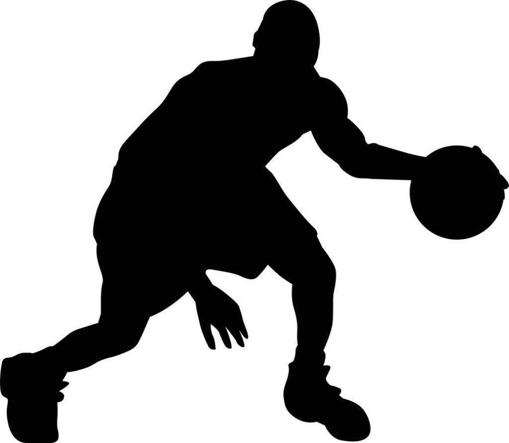 1024x891 Basketball Player Silhouette Clipart