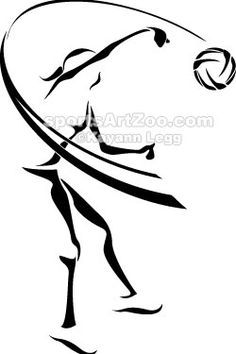 236x354 Sports Art Zoo Volleyball Medal Design