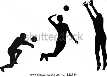 450x325 Diving Clipart Volleyball Player