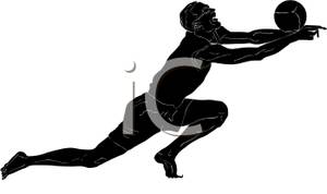 300x178 Volleyball Player Silhouette Clipart Clipart Panda